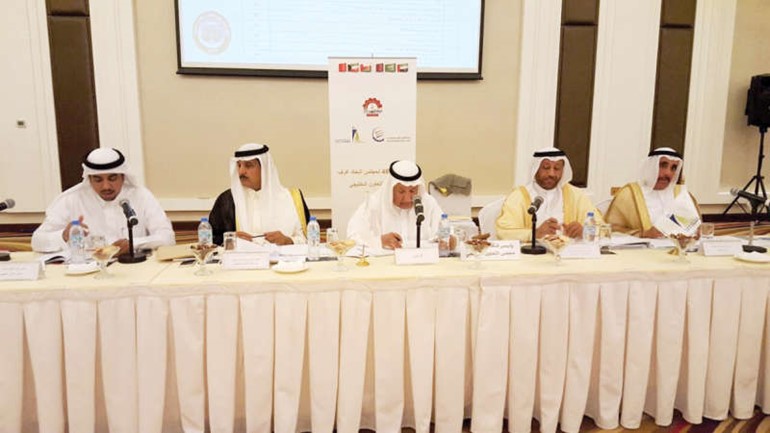  علي الغانم مترئسا اجتماع اتحاد غرف دول مجلس التعاون ﻿