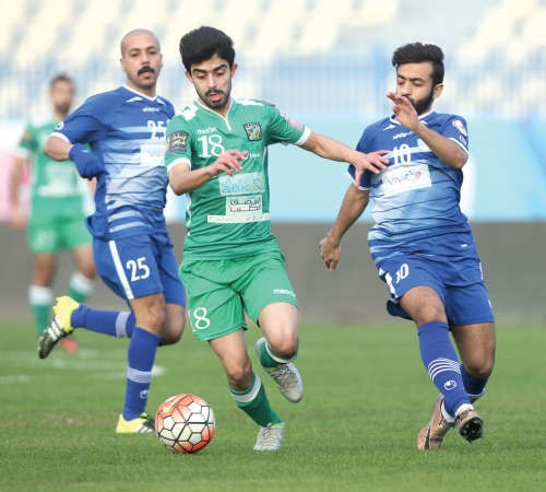 مواجهة بين الاخضر والشباب اليوم الازرقكوم