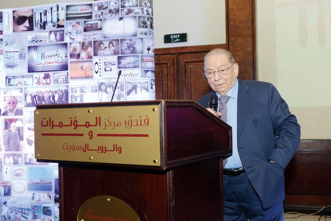 دحسن سعادت يلقي كلمته﻿