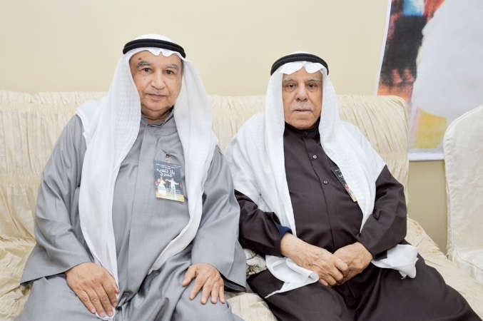 محمد الخضر والزميل منصور الهاجري