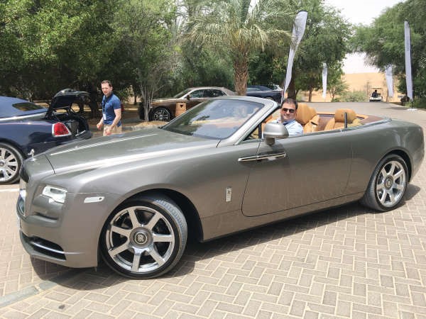 الزميل فريد سلوم خلال تجربة داون﻿