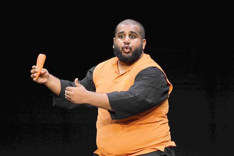 محمد الضبعوني في العرض
