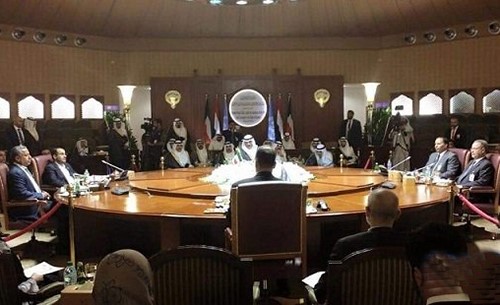 صورة ارشيفية للجلسة الافتتاحية للمباحثات اليمنية في البلاد