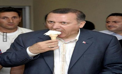 بالصور.. كيف يأكل رؤساء الدول الآيس كريم؟