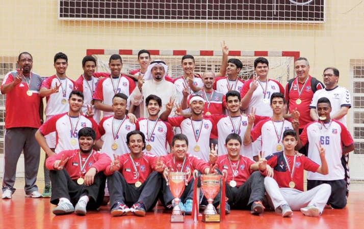 فرحة لاعبي الكويت باللقب﻿