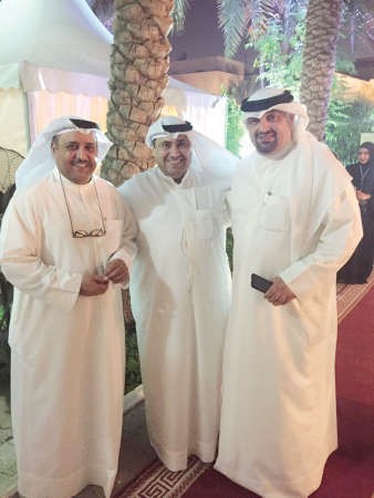جمال النصرالله وفهد المخيزيم وباسل الشلال 