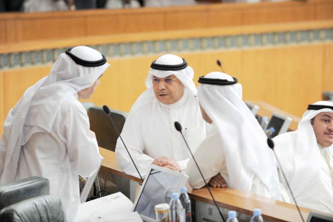 الشيخ خالد الجراح ودعبدالله الطريجي ﻿