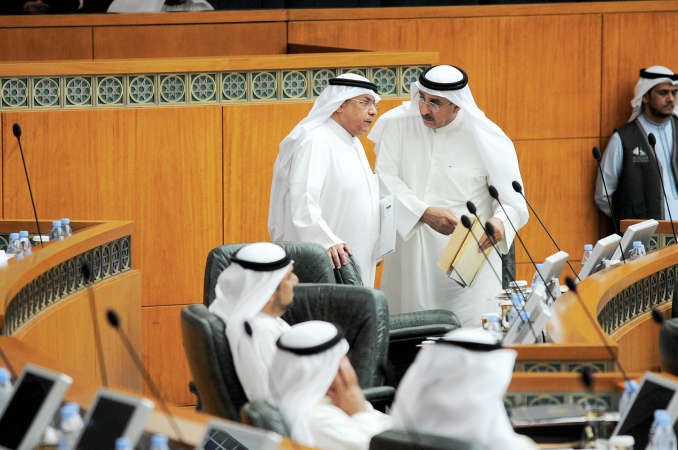 الشيخ خالد الجراح وم احمد الجسار﻿