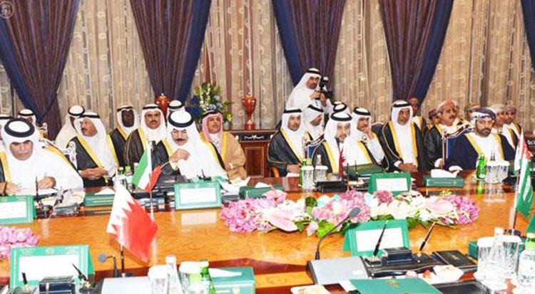 خلال احد اجتماعات وزراء داخلية دول مجلس التعاون الخليجي صورة ارشيفية