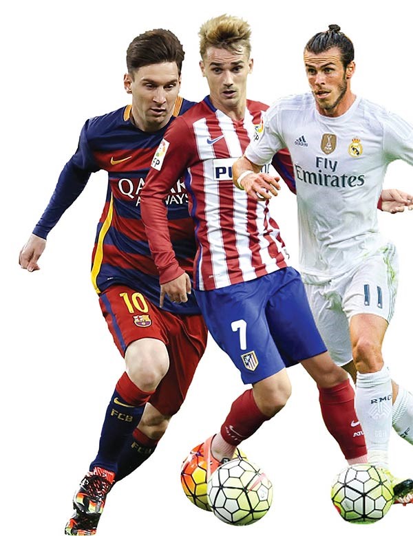 الصراع يتجدد بين برشلونة وقطبي مدريد