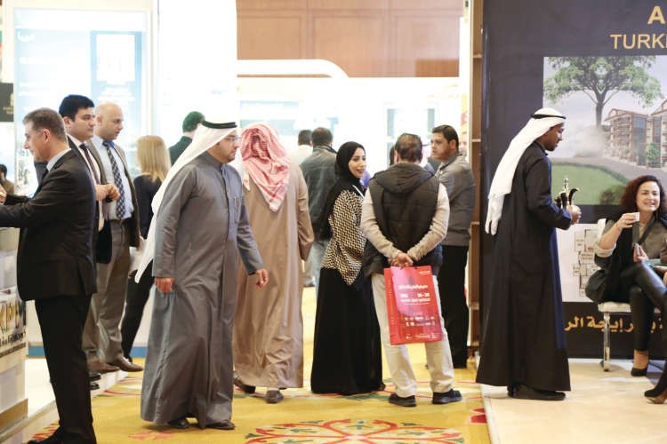 اقبال جماهيري كبير على معارض اسكان جلوبل العقارية﻿