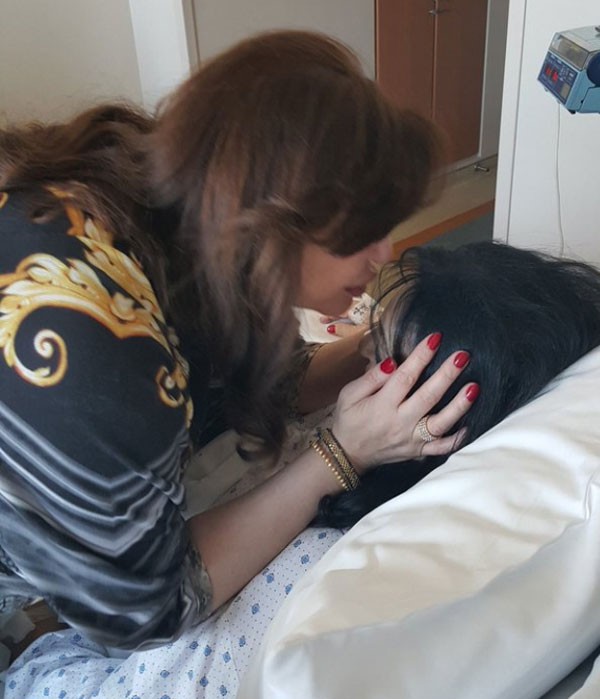 سميرة توفيق في المستشفى