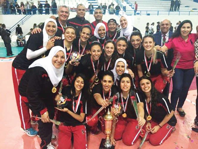 بطلات افريقيا للطائرة