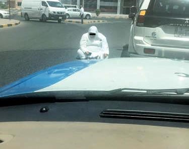 المواطن بعد القبض عليه﻿