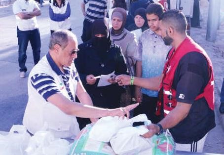 «الهلال الأحمر» الكويتي يختتم حملة لمساعدة 3000 أسرة سورية لاجئة بالأردن