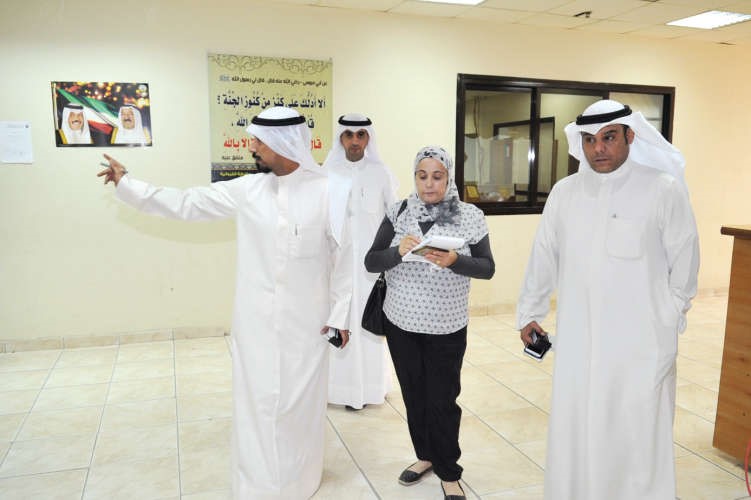 جانب من جولة الانباء في الادارةقاسم باشا﻿