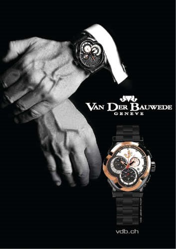 Van Der Bauwede تتألق ببراعة التصميم حصرياً لدى روائع جنيف للساعات