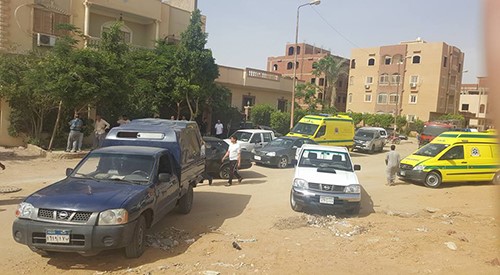 بالفيديو والصور.. مصر: إصابة 8 أشخاص في انهيار عقار سكني تحت الإنشاء بالشروق 
