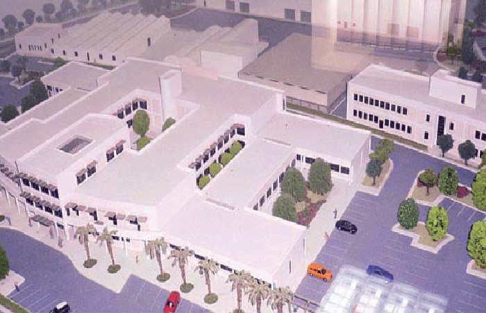 مجسم مشروع مدينة صباح السالم الجامعية