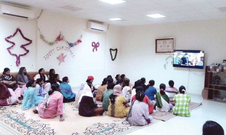 برامج ترفيهية للعمالة المنزلية ضمن اهتمامات مركز الايواء﻿