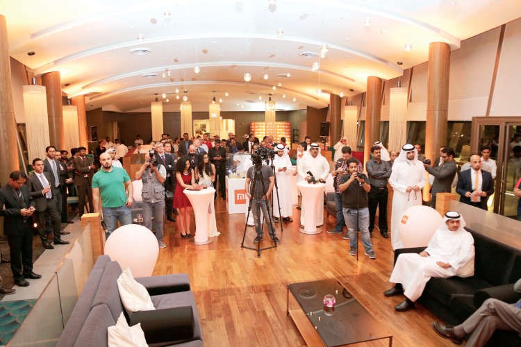 جانب من الحضور خلال اطلاق العلامة التجارية Miريليش كومار