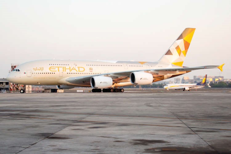 «الاتحاد للطيران» إلى مومباي عبر طراز إيرباص A380