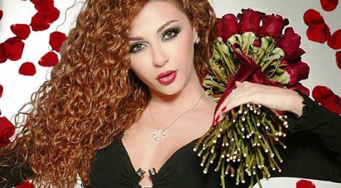 صورة:  كيك عيد ميلاد ميريام فارس الـ33.. وأفضل هدية 