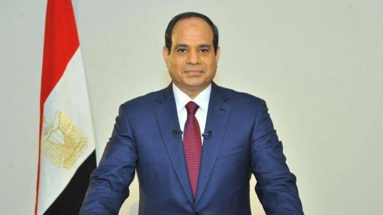 صورة ارشيفية لكلمة سابقة للرئيس المصري عبد الفتاح السيسي﻿