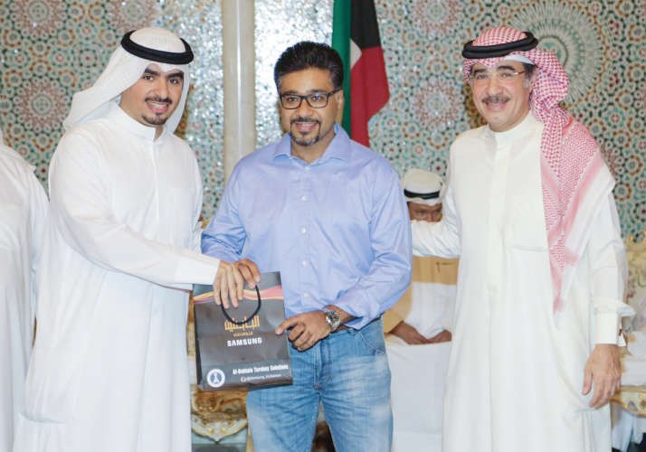الاعلامي مهند يوسف تواجد في التكريم﻿