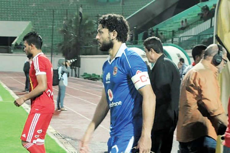 حسام غالي تعرض للطرد﻿