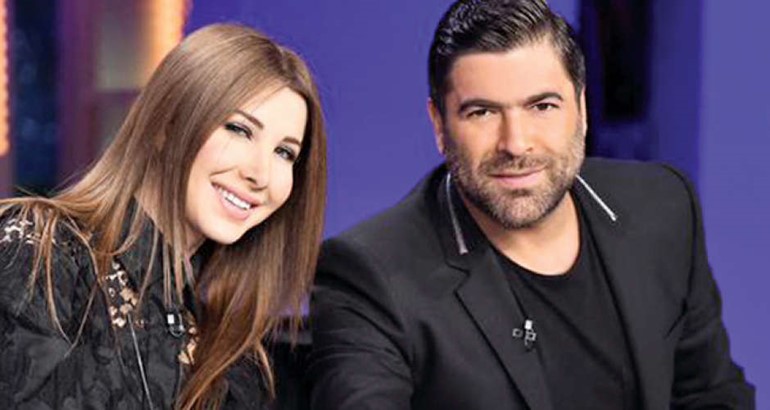 وائل كفوري ونانسي عجرم في لجنة اراب ايدول﻿