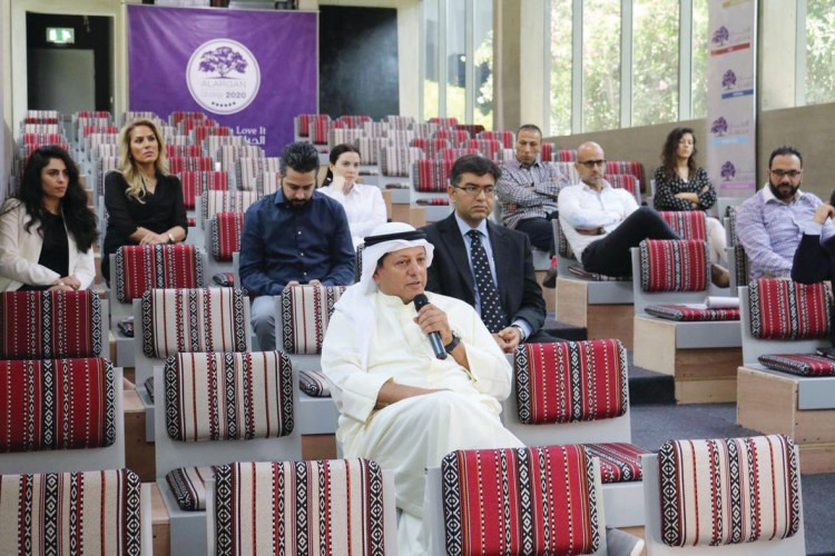 خالد المشعان خلال الحلقة النقاشية