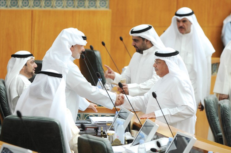 الشيخ خالد الجراح وصالح عاشور ﻿