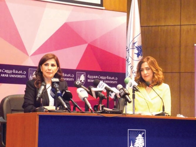 ماجدة الرومي في المؤتمر الصحافي