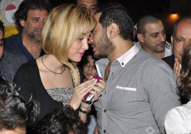بالصور.. تامر حسني يحتفل بعيد ميلاد زوجته بسمة بوسيل