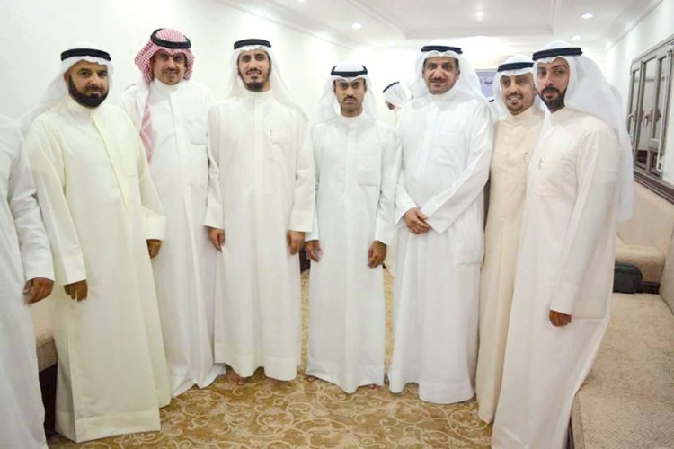 سعود راشد الحجيلان وبدر الداهوم وخالد الطاحوس ومبارك الوعلان