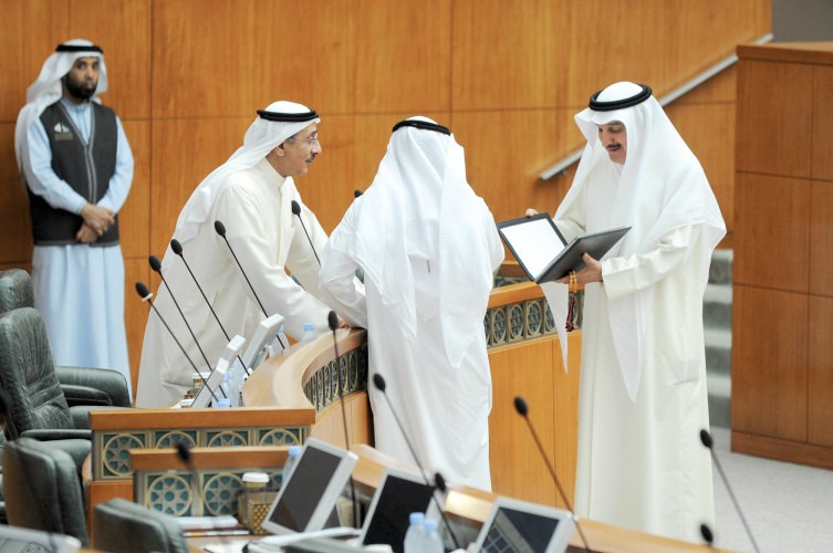 كامل العوضي وماحمد الجسار خلال الجلسة
