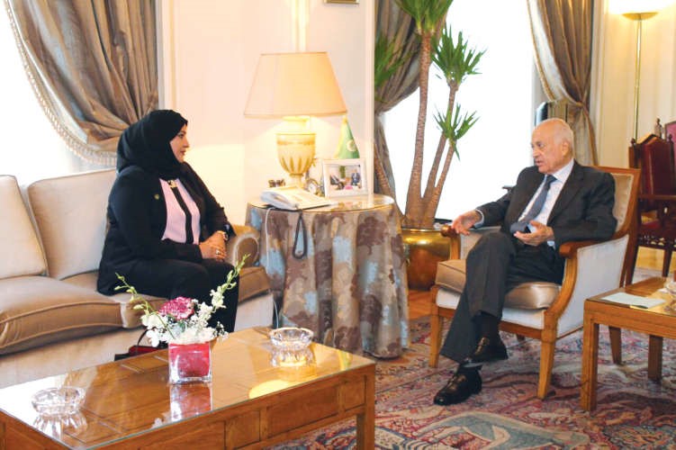 العربى يثمّن الدور الرائد لصاحب السمو في دعم اللاجئين السوريين والقضايا العربية