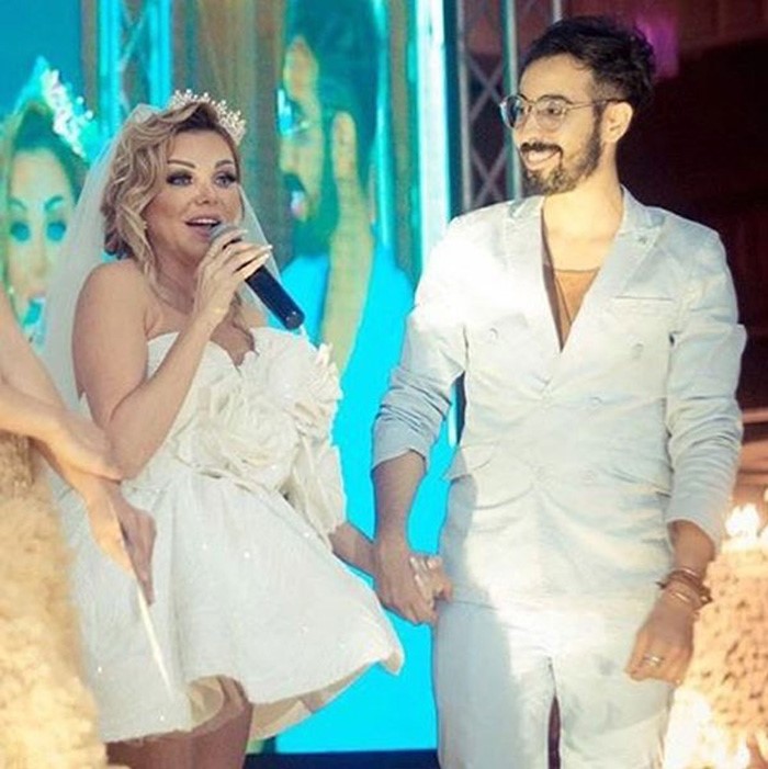 بالصور.. رزان مغربي تثير الحيرة بعد ظهورها بفستان الزفاف.. والجمهور يتساءل ؟
