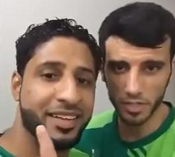 بالفيديو.. السومة ممازحاً المسيليم بسبب شكل لحيته: من الحلاق تبعك؟