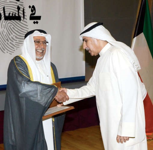 الجراح كرّم متقاعدي الديوان الأميري: شكراً على تحمّل المسؤولية وصون الأمانة 