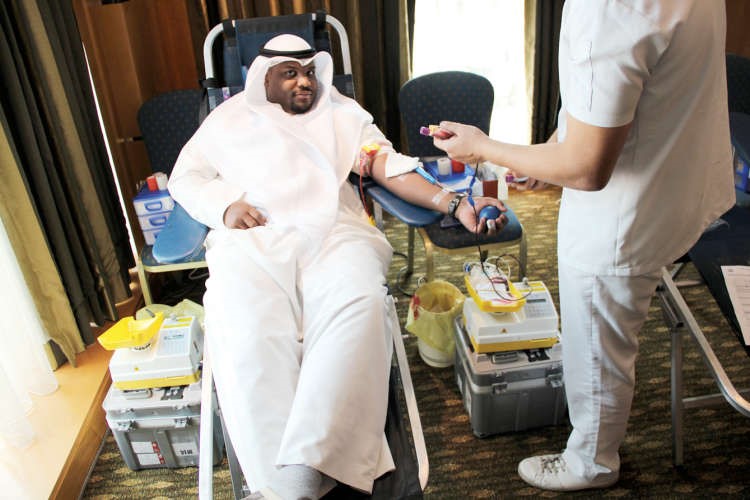 التبرع بالدم ينقذ حياة الاخرين