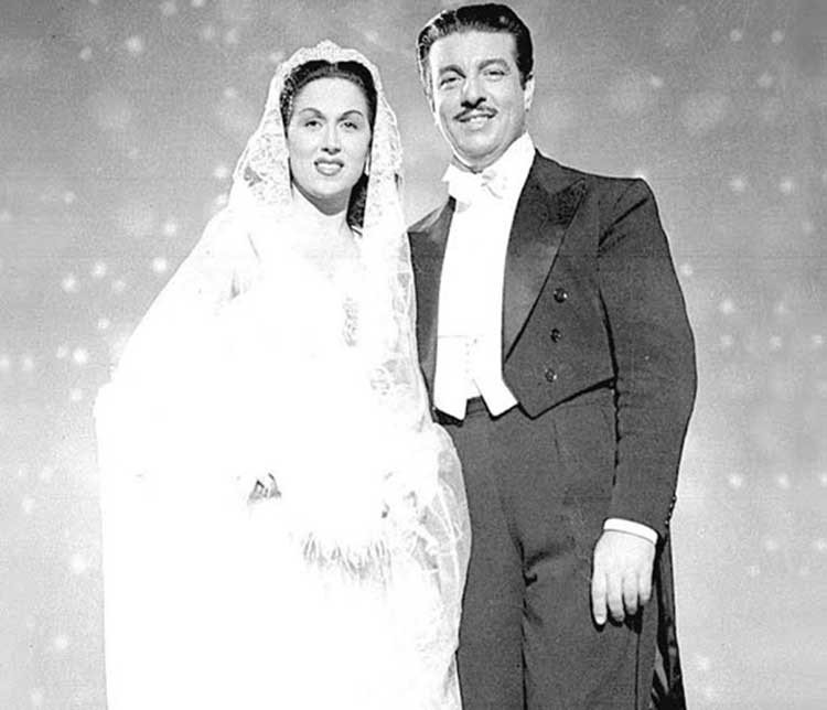 بالصور.. فى ذكرى وفاته.. ما لا تعرفه عن زيجات أنور وجدى وأسباب عدم إنجابه