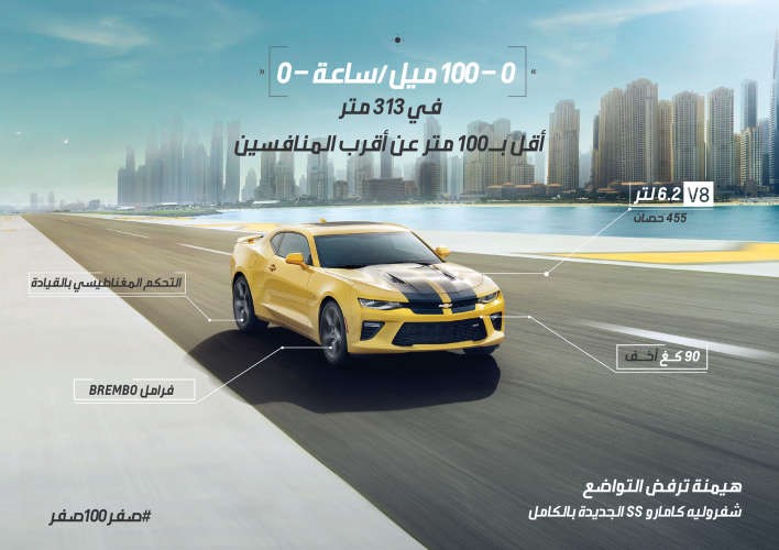 شفروليه كامارو SS الجديدة.. هيمنة ترفض التواضع