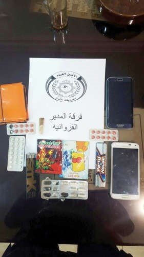 من بين المخدرات المضبوطة في حملات الامن العام