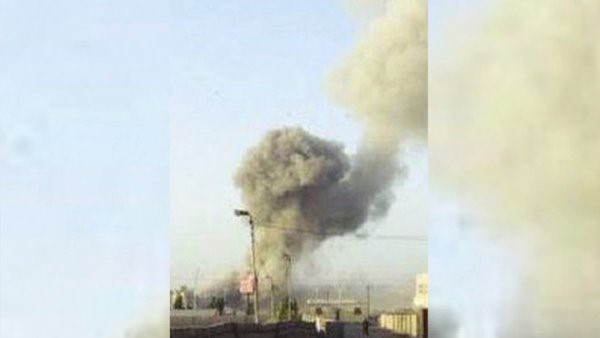 الصورة الاولى لموقع الهجوم في المكلا