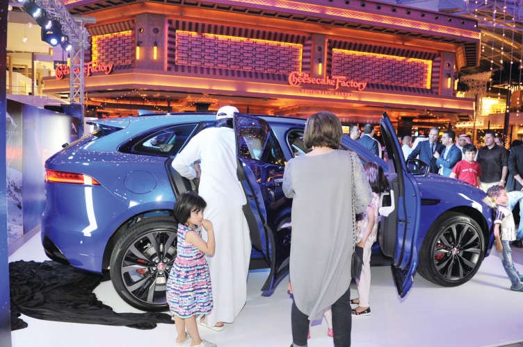 تفاعل جماهيري مع اطلاق جاكوار F-PACE