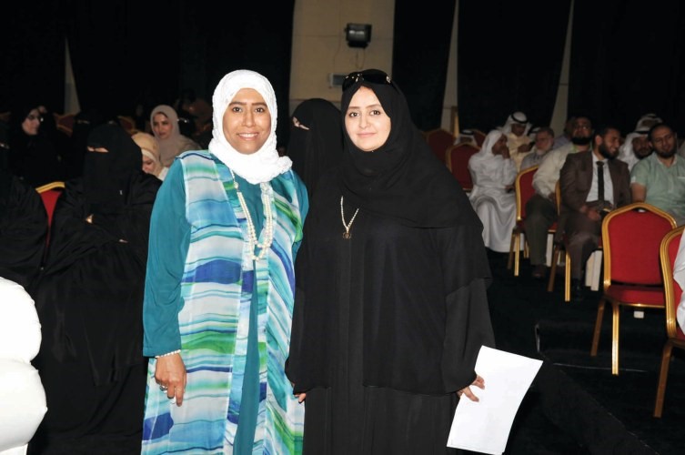 هنادي العازمي مع ماجدة مراد﻿