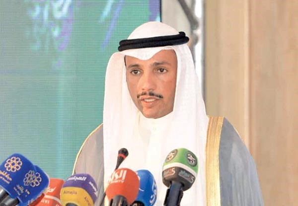 الرئيس مرزوق الغانم متحدثا