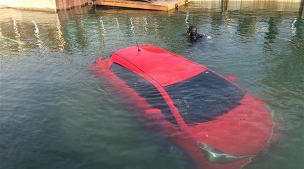 صورة: التزمت بتعليمات "الجي بي إس" .. فأين وجدت نفسها؟